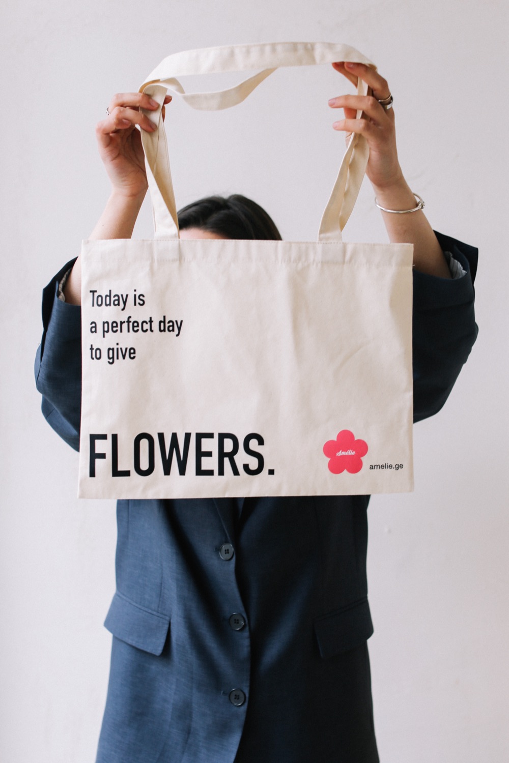 Canvas Bag for Flowers